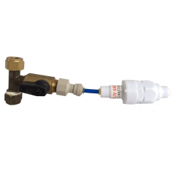 1/2" Water Filter Connection Copper TEE Piece 600Kpa APEX PLV