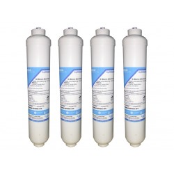 4 x Beko 4386410100 Inline External Fridge Water Filters