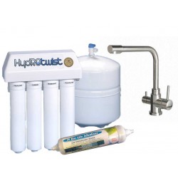 HydROtwist 5 Stage Reverse Osmosis Purifier with 3 Three Way Mixer Tap