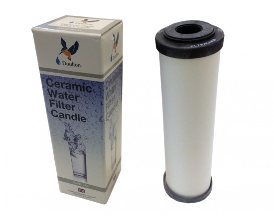 Doulton Ultracarb Ceramic Water Filter 0.2um Imperial 10"