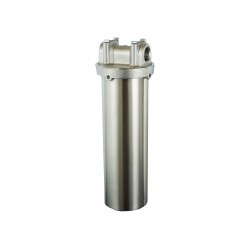 Stainless Steel 304 Grade Water Filter Housing 3/4" Ports 10"