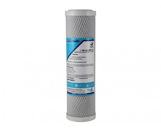 Dura Compatible Carbon Block 5 Micron Water Filter 1906054 10"