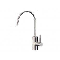 Calais High Loop Round Stainless Steel Water Filter Faucet Tap