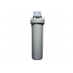 Single Whole House Tank Rain Water Filter System 20" Big White
