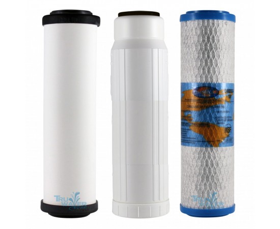 Doulton Fluoride Triple Counter Top Replacement Filter Set