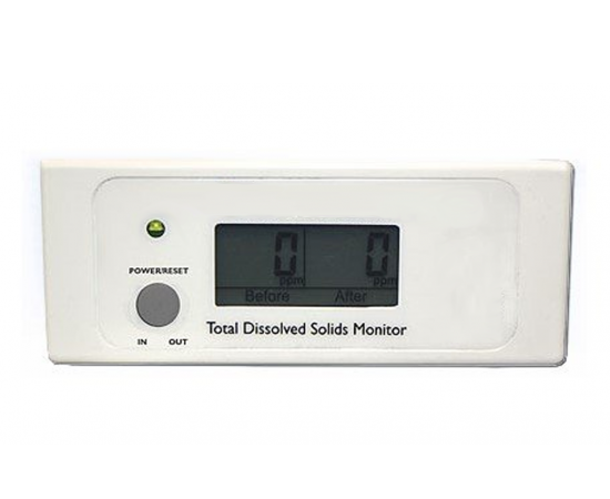 Senno In Line Dual TDS Meter Monitors In & Out Water Quality