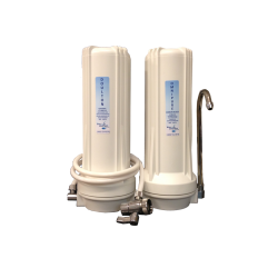 Doulton Ceramic Superblock Twin Benchtop Water Filter System 10"