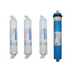 HydROtwist CTRO4 Countertop RO Filter Set 4 Stage with Membrane