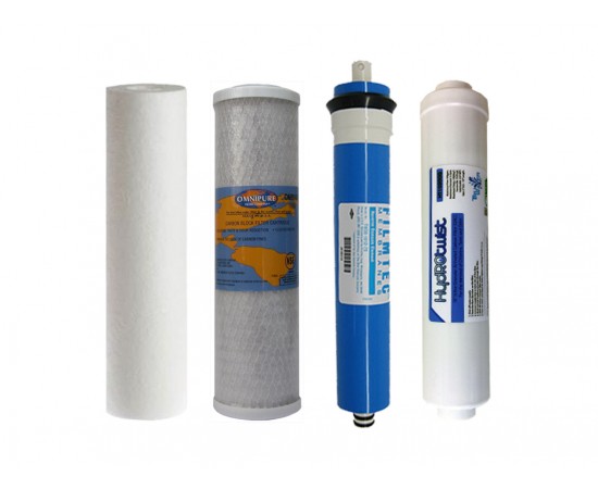Premium Filter Kit To Suit 4 Stage Reverse Osmosis with Membrane