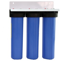 Triple Whole House Water Filter System 20" Big Blue Upgrade Kit